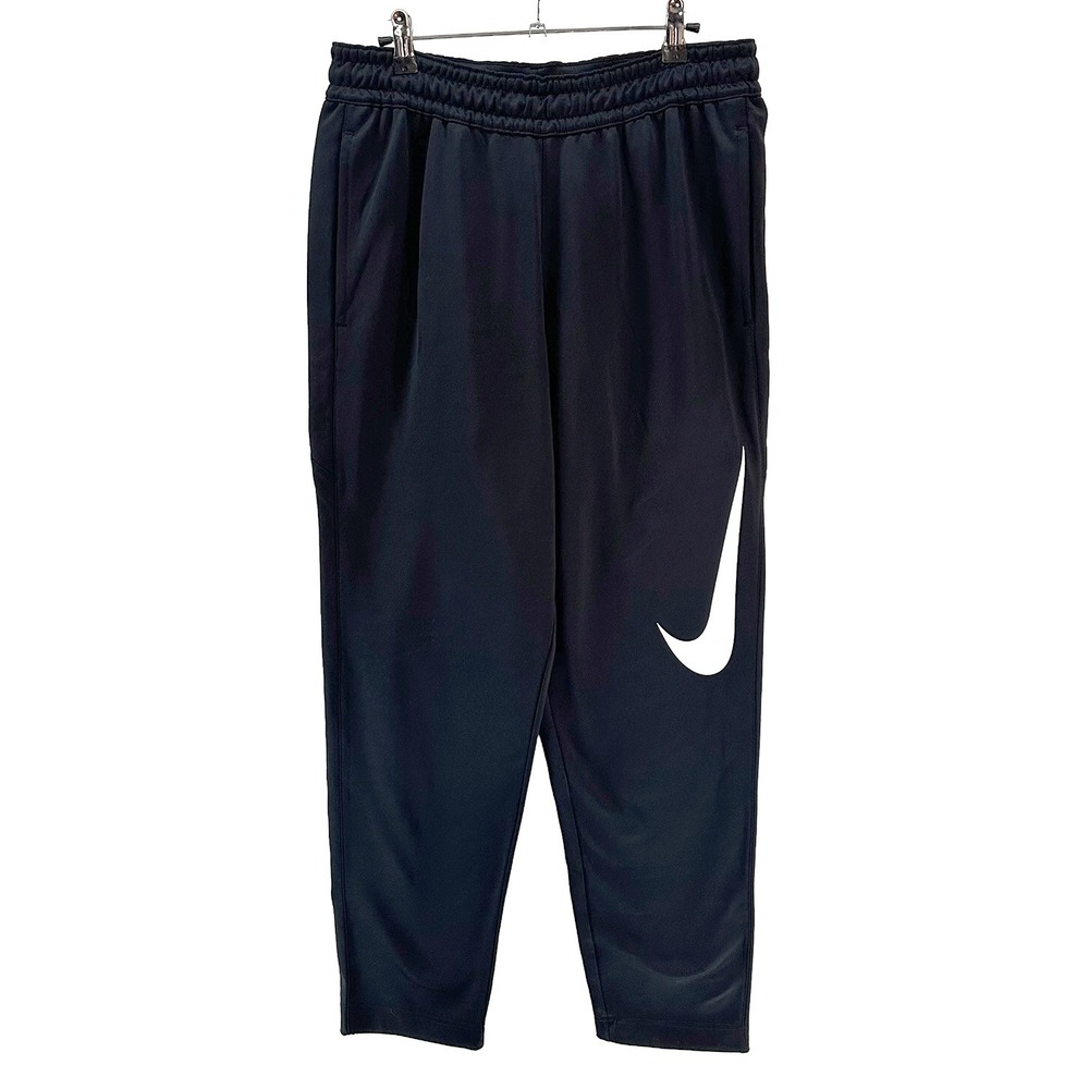 NIKE Men's Dri-Fit Therma Basketball Pants NWT • Medium Standard Fit • black